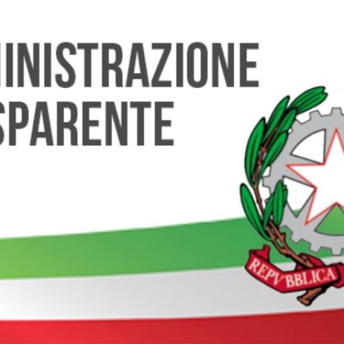 EFFICIENZA, amministrazione trasparente